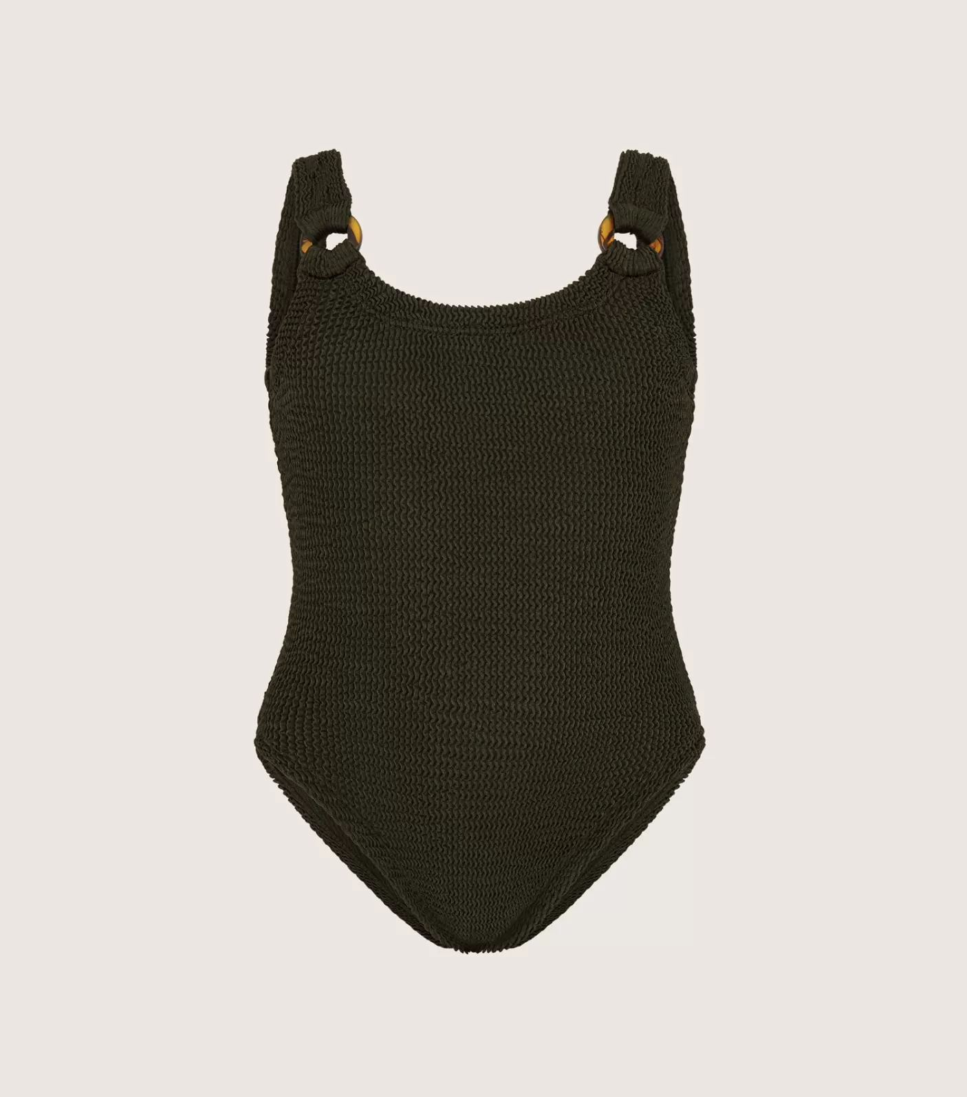 Hunza G Baby 2-6 Yrs-Baby Domino Swim - Metallic Khaki