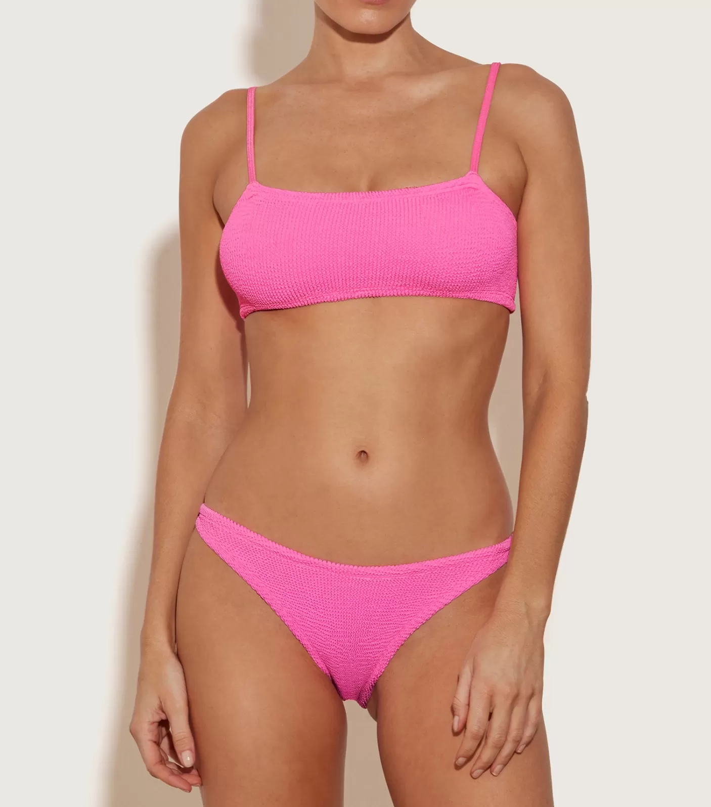 Hunza G Bikini Sets | Bralette-Gigi Bikini - Bubblegum