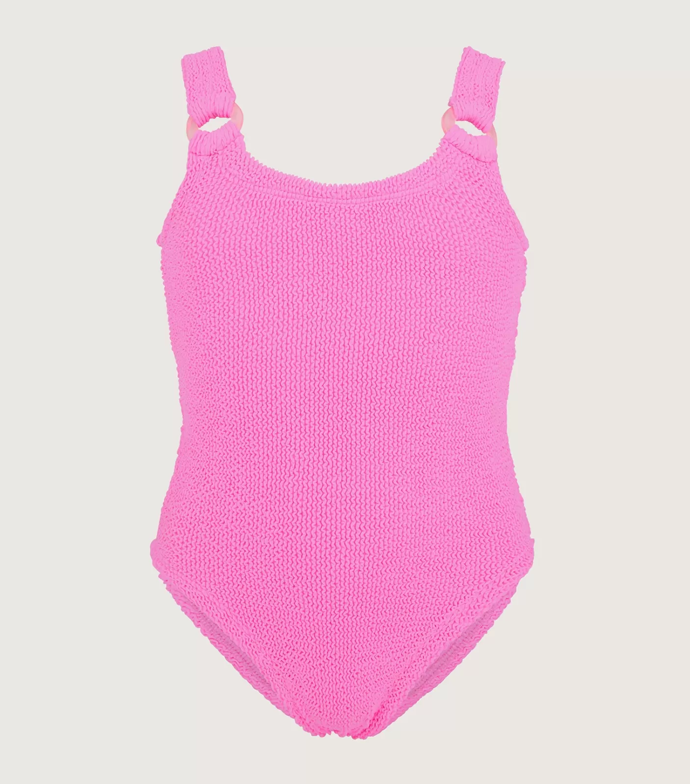 Hunza G Kids - 7-12 Yrs-Kids Domino Swim - Bubblegum